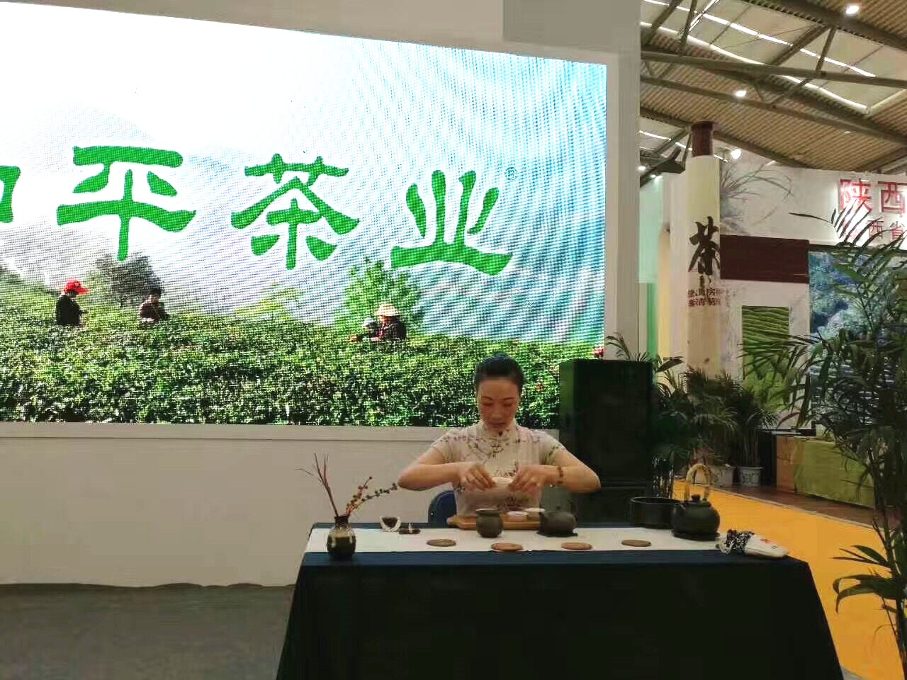 紫阳富硒茶展区
